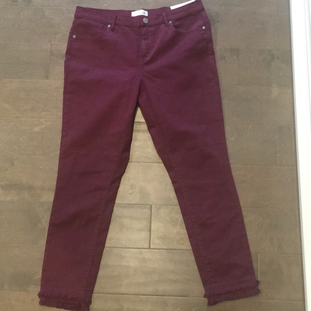 Frayed Skinny Jeans